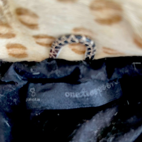 One teaspoon fur & leather jacket with detachable sleeves - Picture 3 of 4